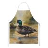 American Black Duck Apron Cooking Kitchen Server Baking Crafts Gardening for Adult Women Men, Unisex, Large, Multicolor