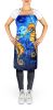 Seahorses Two To Tango Apron Cooking Kitchen Server Baking Crafts Gardening for Adult Women Men, Unisex, Large, Multicolor