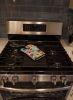Lots of Black and Whtie Papillon Oven Mitt Heat Resistant Thick Oven Mitt for Hot Pans and Oven, Kitchen Mitt Protect Hands, Cooking Baking Glove