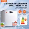 VEVOR Chest Freezer, 3.88 Cu.ft / 110 L Compact Deep Freezer